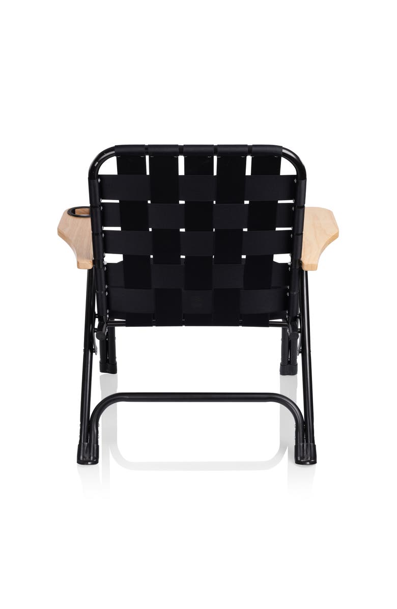Oniva Lux Woven Camp Chair, Alternate, color, Black