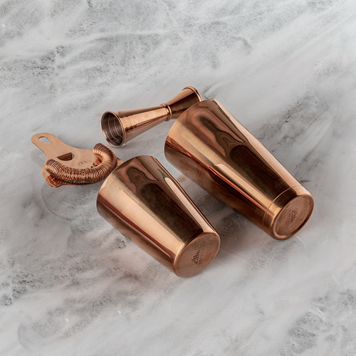 A Bar Above 4-piece Craft Bar Set, Antique Copper In Antique Copper
