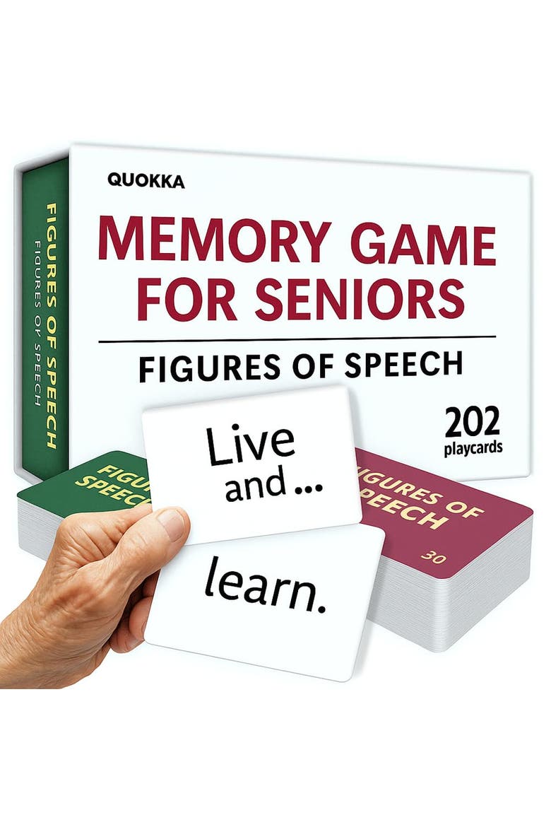 Memory and Conversation Cards for Seniors, Main, color, Dementia