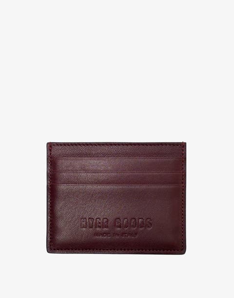 Upcycled Italian Leather Certo Card Wallet