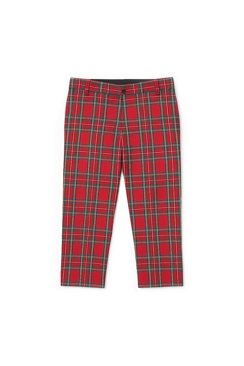 Tartan Plaid Pant, Main, color, Red Multi Plaid