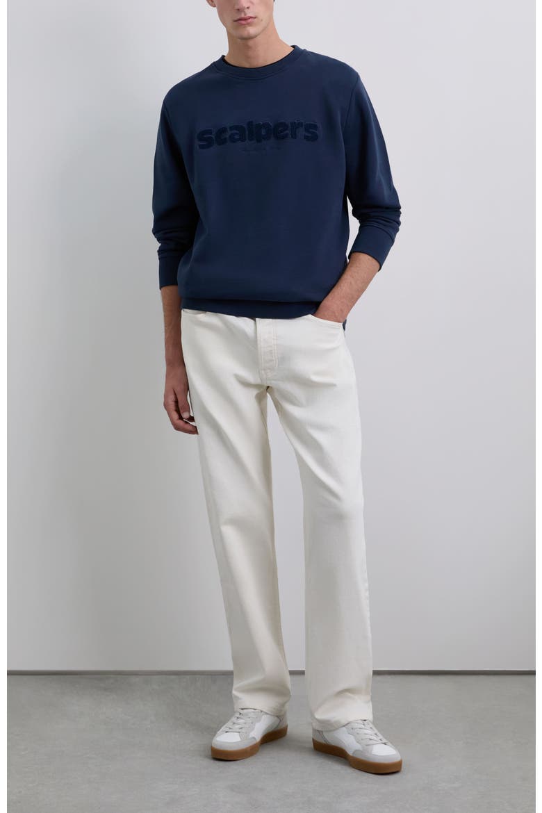 Terry Sweater, Alternate, color, Navy