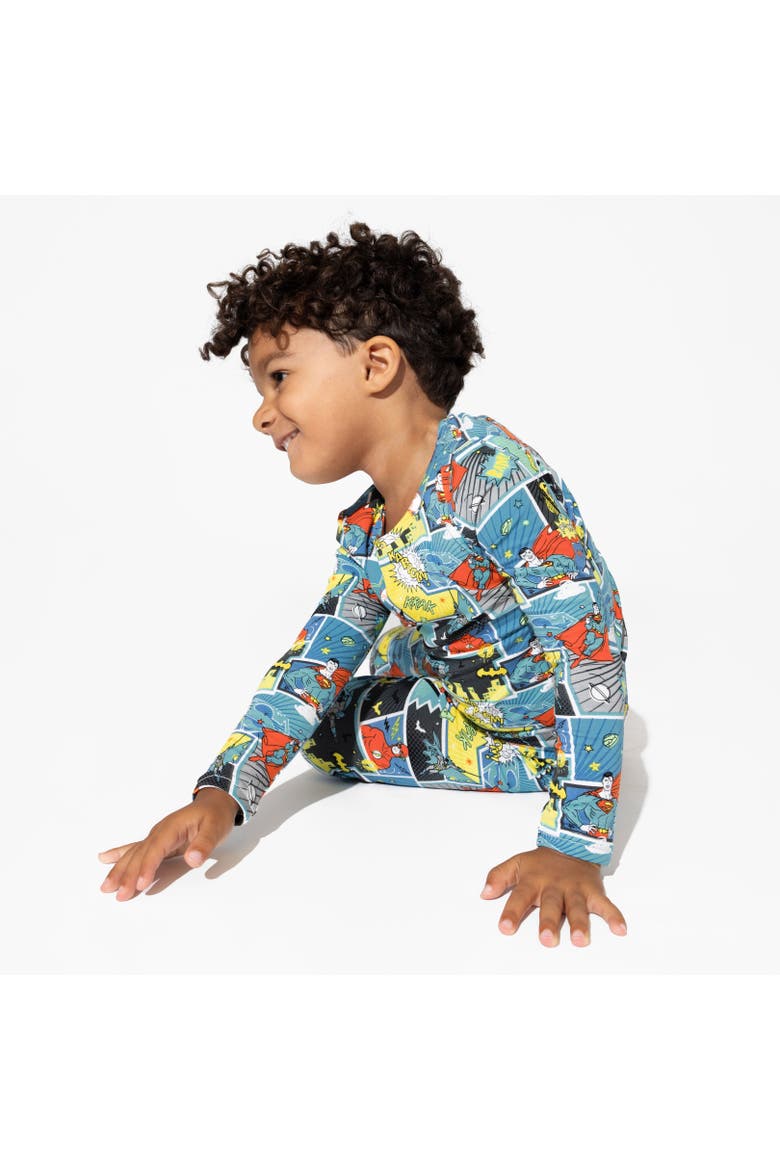 Kids' Justice League Heroes Set of 2 Piece Pajamas, Alternate, color, Justice League Heroes