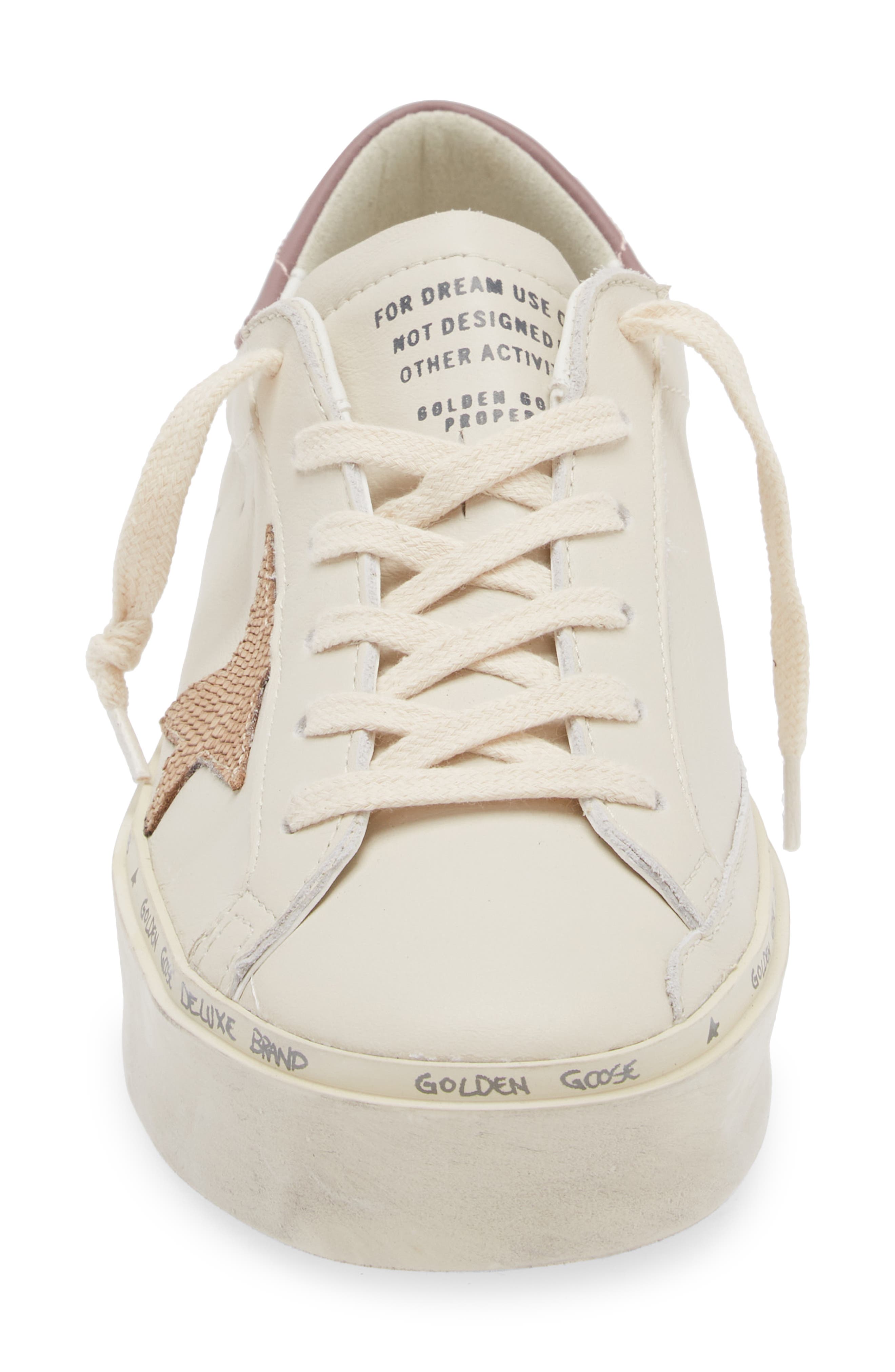 Golden Goose Hi Star Low Top Platform Sneaker, Alternate, color, White/ Beige
