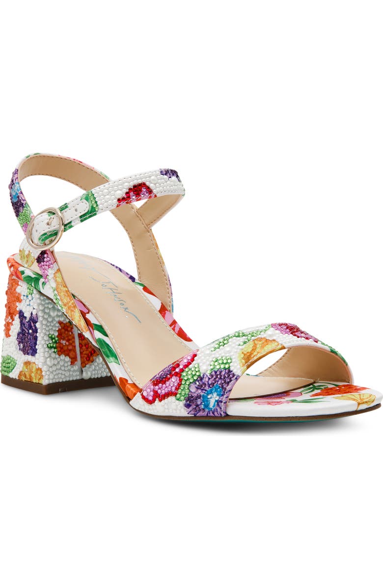 Betsey Johnson Tamy Ankle Strap Sandal, Main, color,