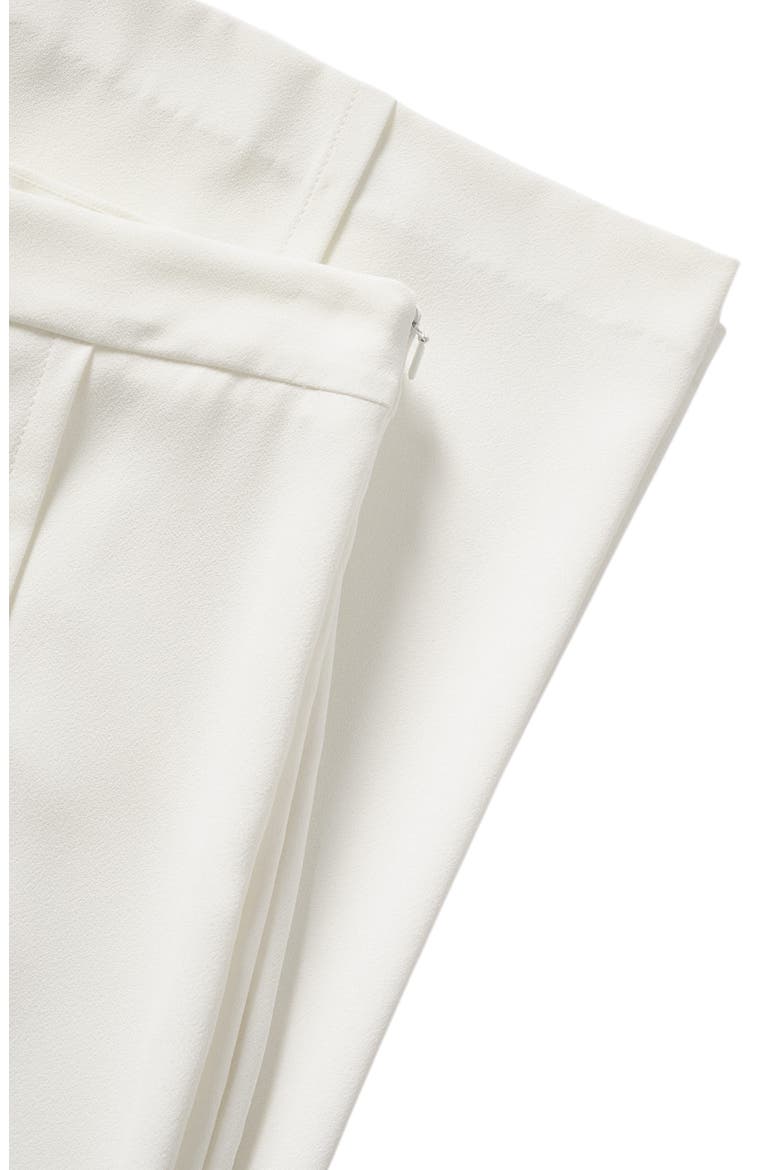 Wide Leg Suit Pants, Alternate, color, ECRU