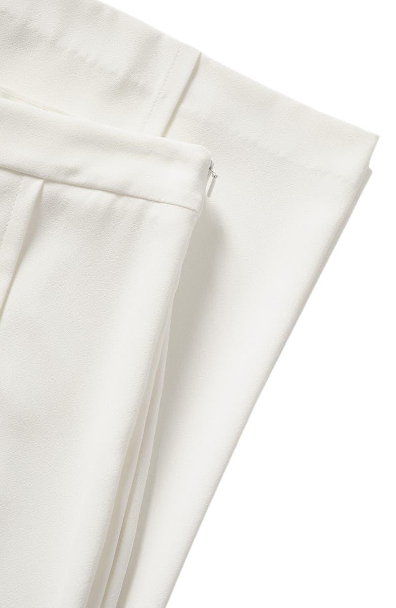 MANGO Wide Leg Suit Pants, Alternate, color, 