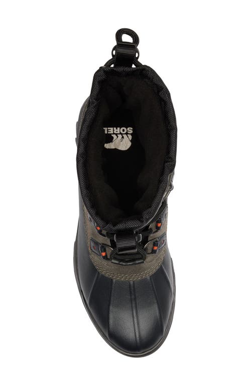 Sorel Men's Scout 87' Xt Waterproof Leather Lace-up Boots In Black