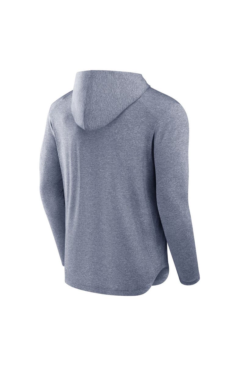 Fanatics Signature Men's Fanatics Signature Navy Seattle Seahawks Front Office Tech Lightweight Hoodie T-Shirt, Alternate, color, Navy