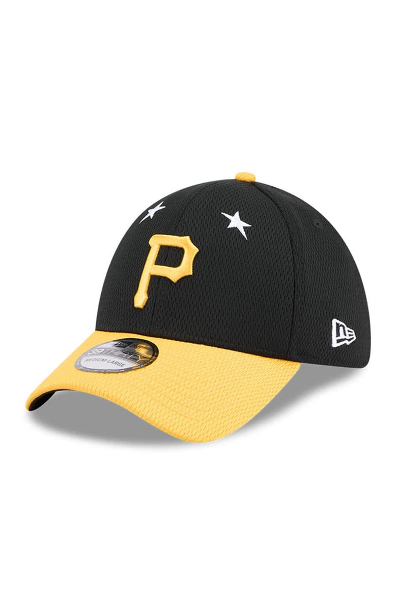 New Era Men's New Era Black/Gold Pittsburgh Pirates 2025 MLB All-Star Game 39THIRTY Flex Hat, Alternate, color, Black