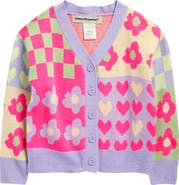 Cotton Emporium Kids' Mix Pattern Cardigan
