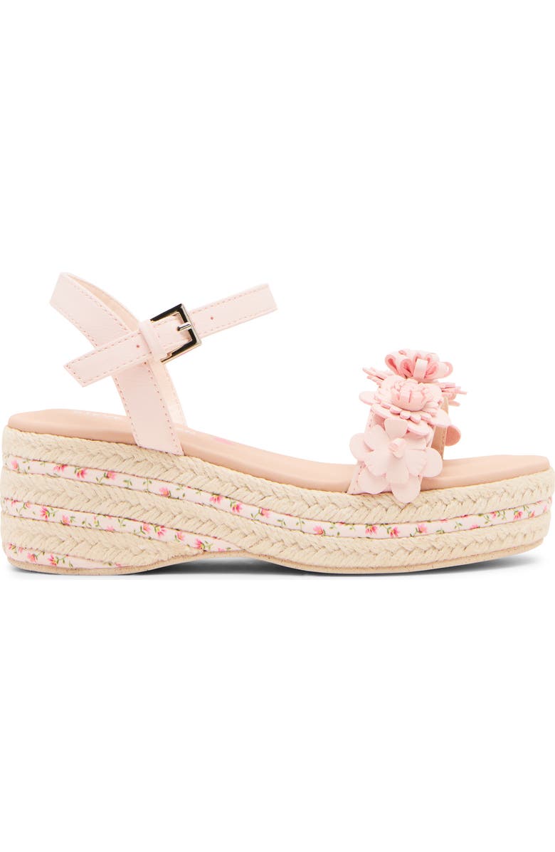 Steve Madden Kids' Dori Ankle Strap Sandal, Alternate, color, Blush
