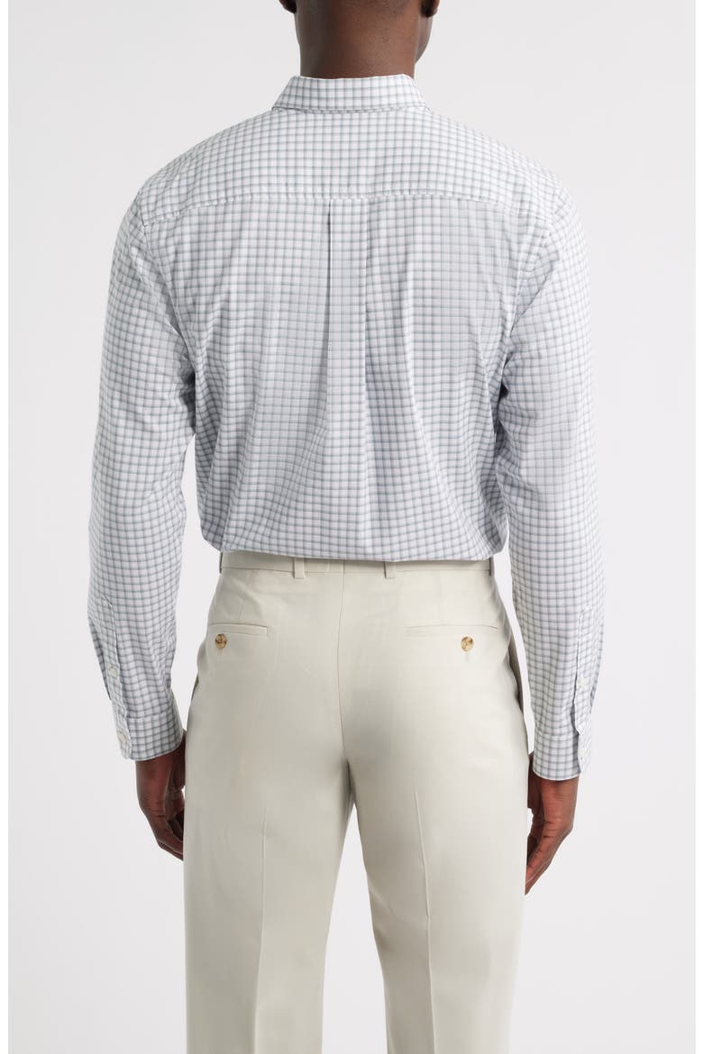 Payne Grid Check Button-Down Shirt, Alternate, color, WHITE PAYNE GRID