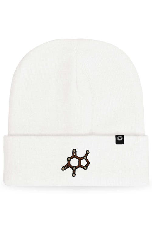 Dalix Molecule Beanie In White
