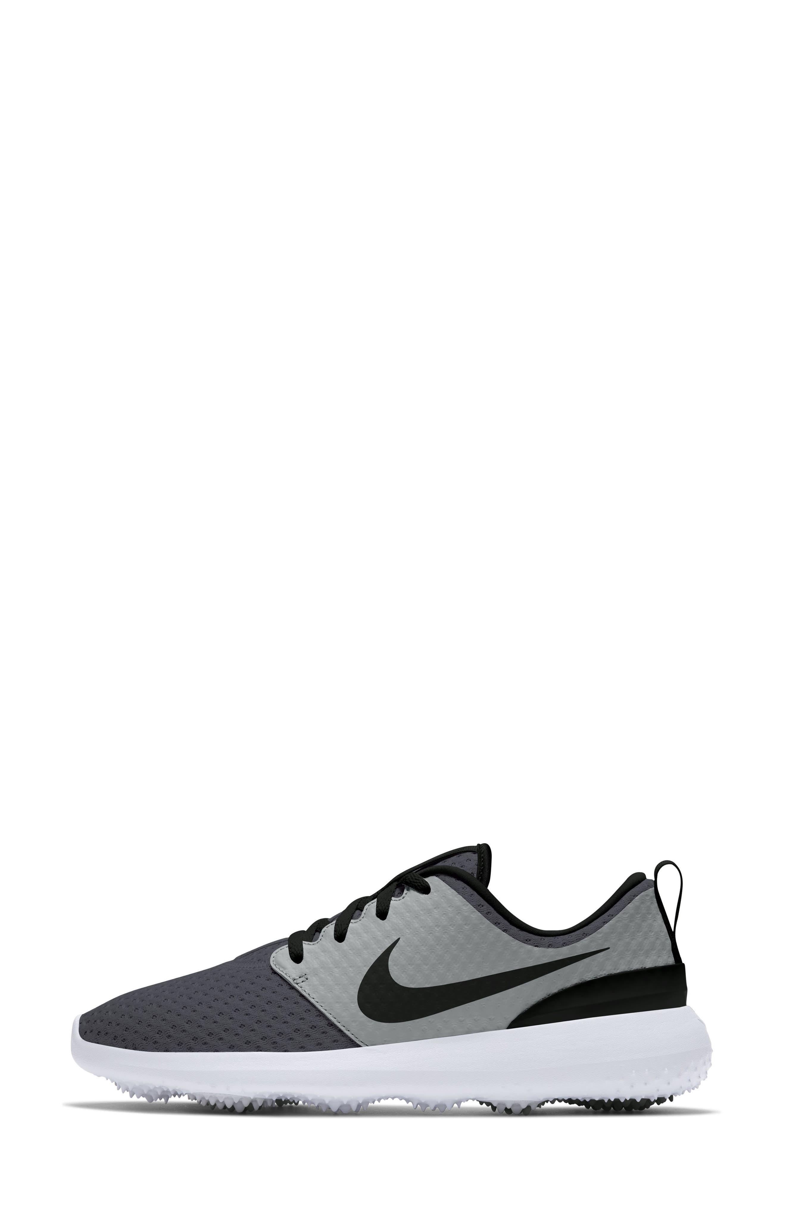Roshe G Golf Shoe, Alternate, color, ANTHRACITE/ GREY/ BLACK