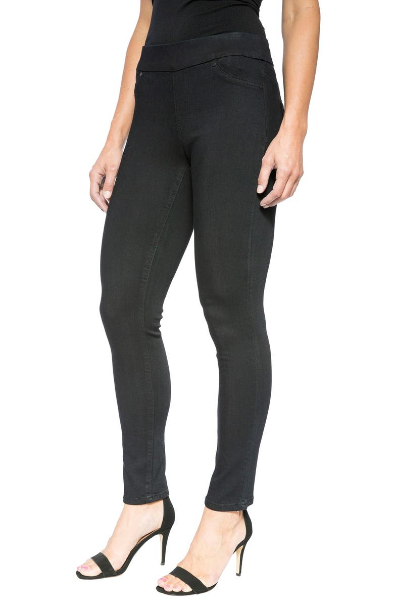 Liverpool Jeans Company Sienna Mid Rise Soft Stretch Denim Leggings, Alternate, color, 