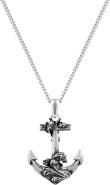 Vincero Men's Anchor Pendant Necklace