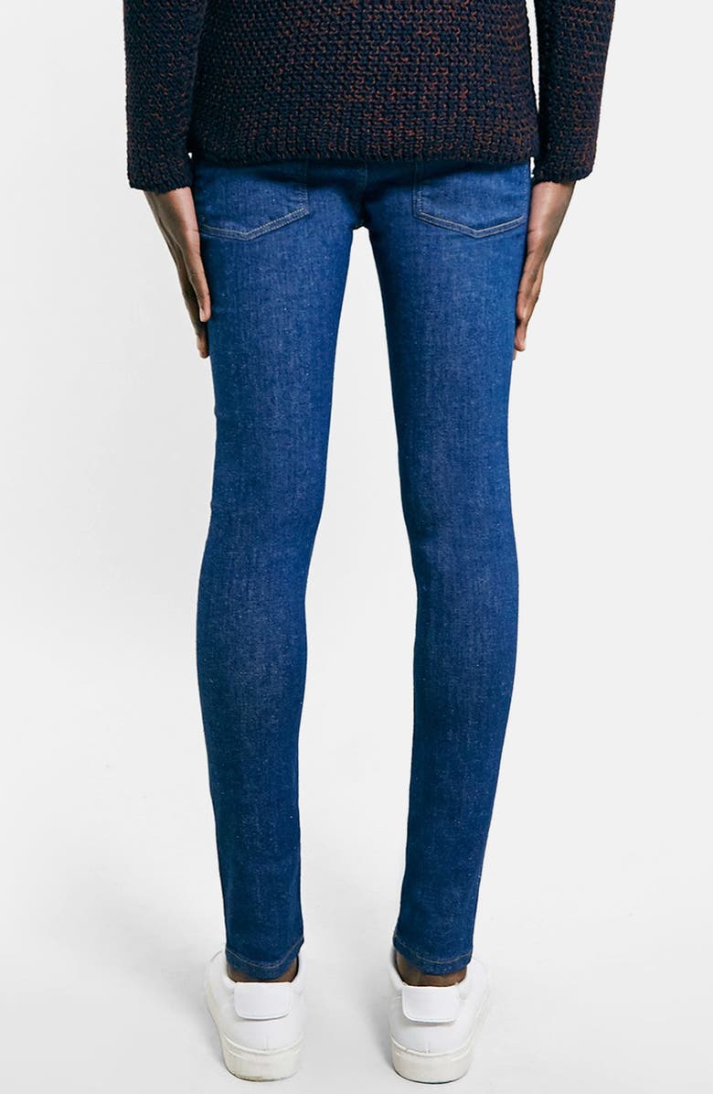 Topman Spray On Skinny Jeans, Alternate, color,