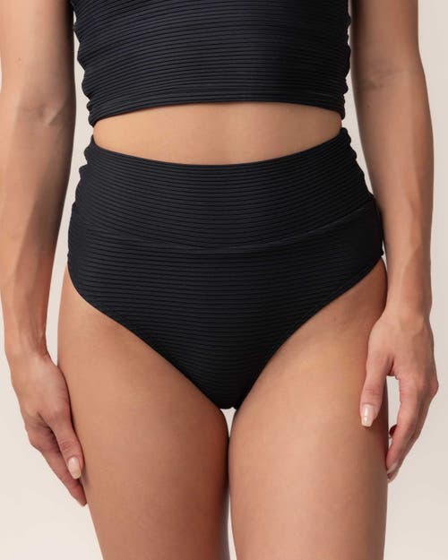 Shop Nani Swimwear Flat Rib Mid Rise Swim Bottom