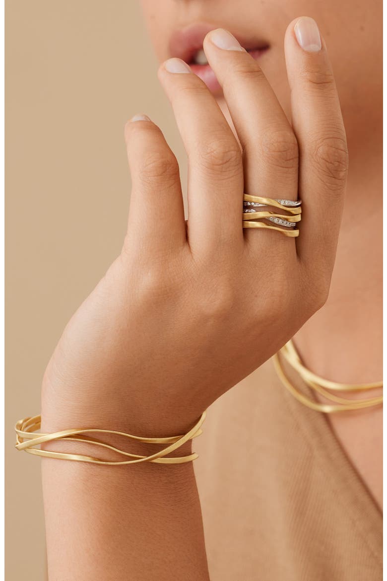 Diamond Stack Ring, Alternate, color, YELLOW GOLD/ DIAMOND
