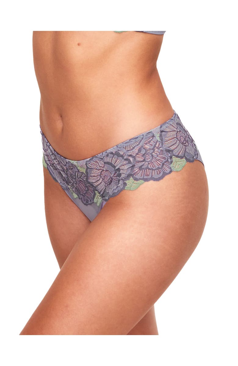Adore Me Colete Cheeky Panties, Main, color, Floral Grey