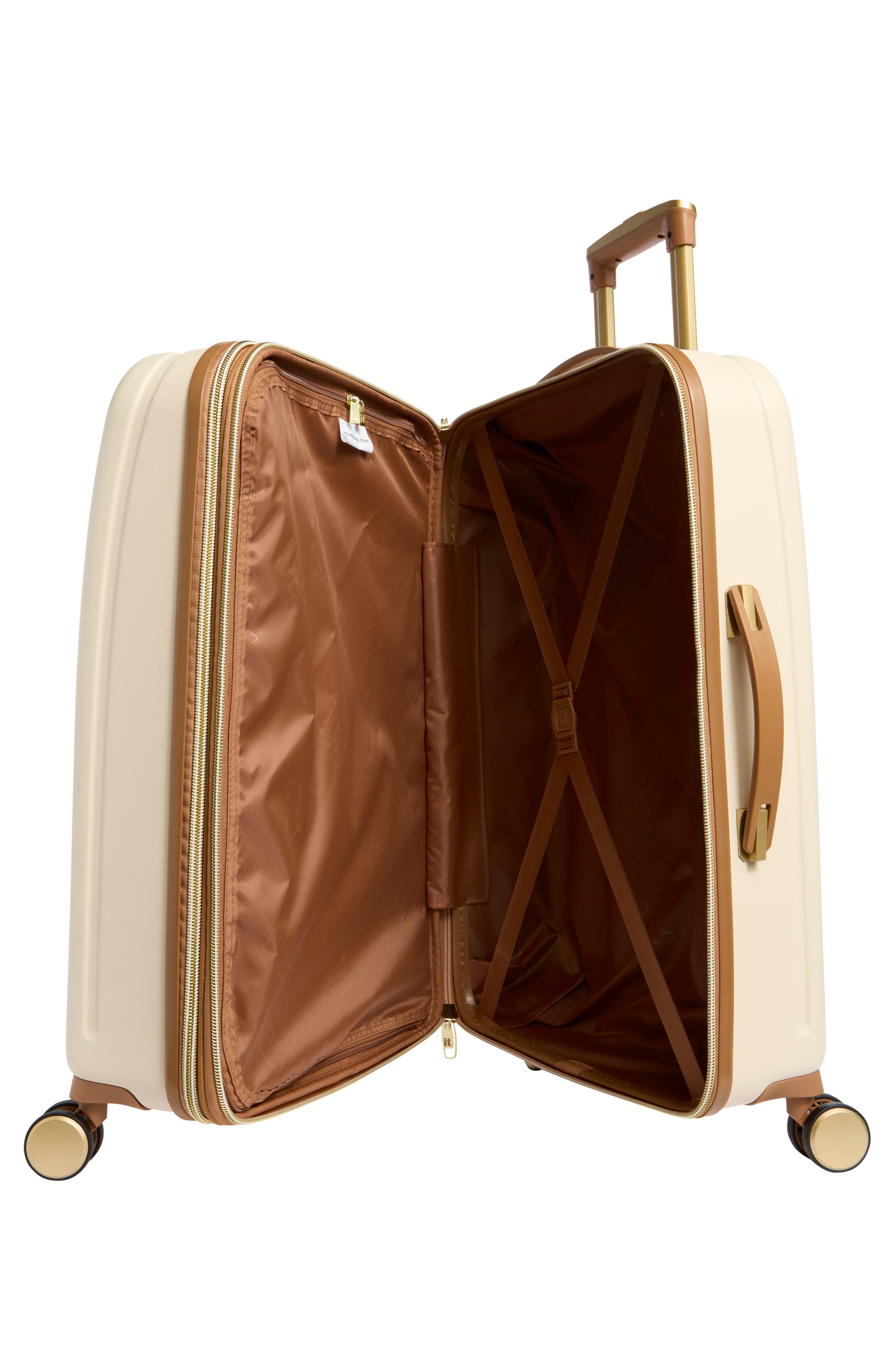 IT LUGGAGE Cushion Lux 26-Inch Hardside Spinner, Alternate, color, Cream