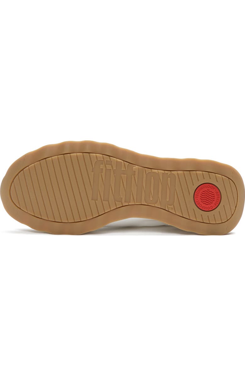 FitFlop Retro-Q FF Fabric Suede Sneakers, Alternate, color, Urban White Mix