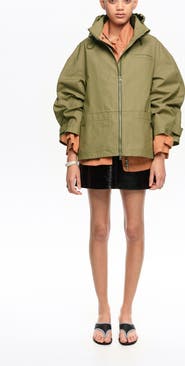 Bimba y Lola Cotton A-Line Trench