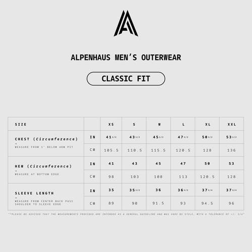 ALPENHAUS EVEREST 3-IN-1 WINDBREAKER WITH REMOVABLE QUILTED VEST 