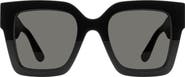Stuart Weitzman 51mm Polarized Square Sunglasses
