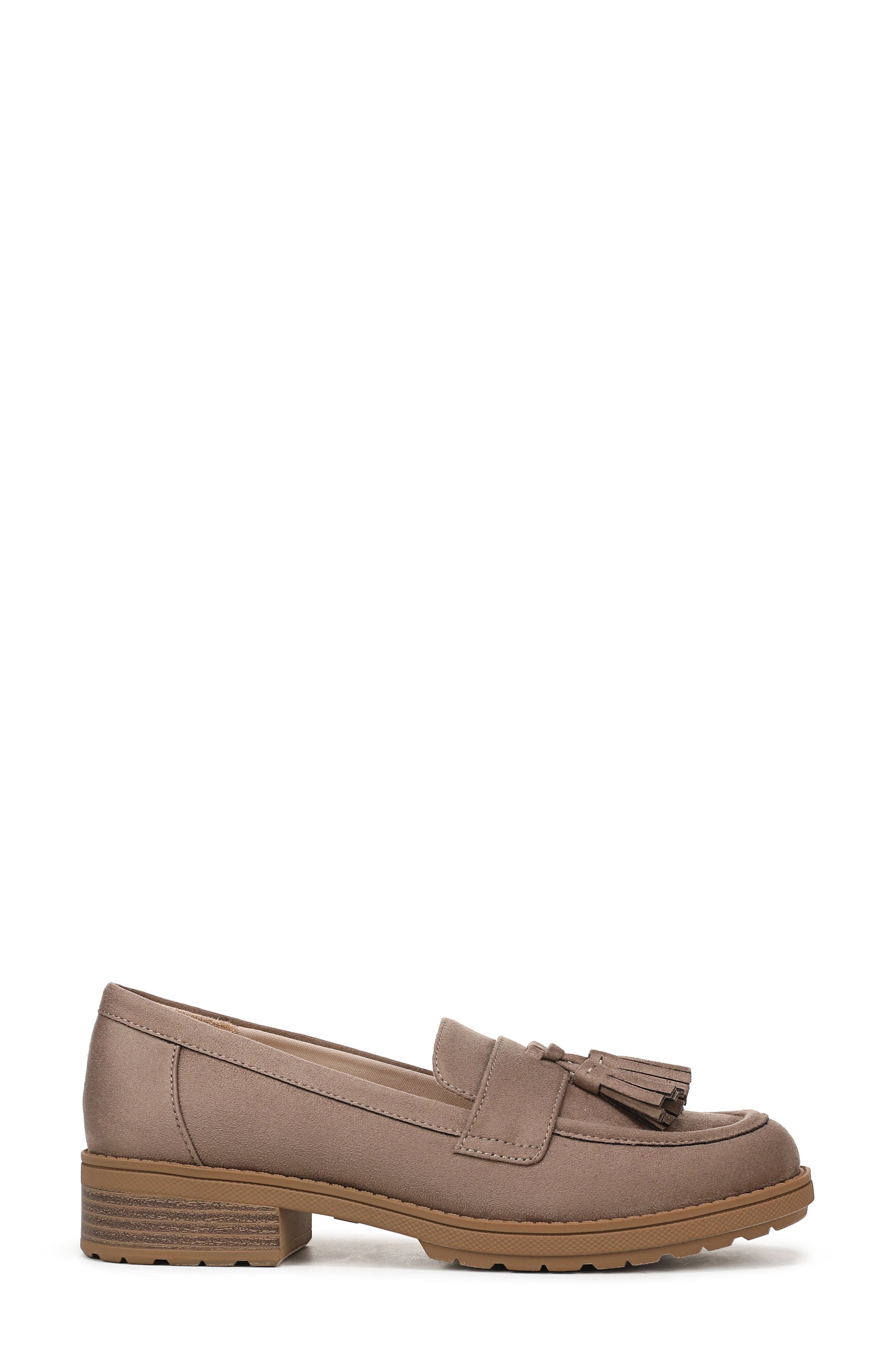 Dazzle Tassel Loafer, Alternate, color, WOOD SMOKE