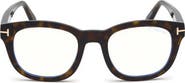 TOM FORD 50mm Round Optical Glasses