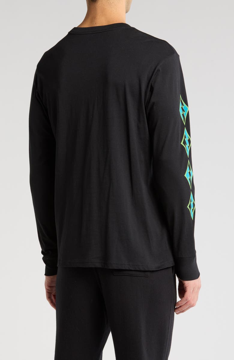 Billabong Logo Long Sleeve Graphic Print T-Shirt, Alternate, color, 
