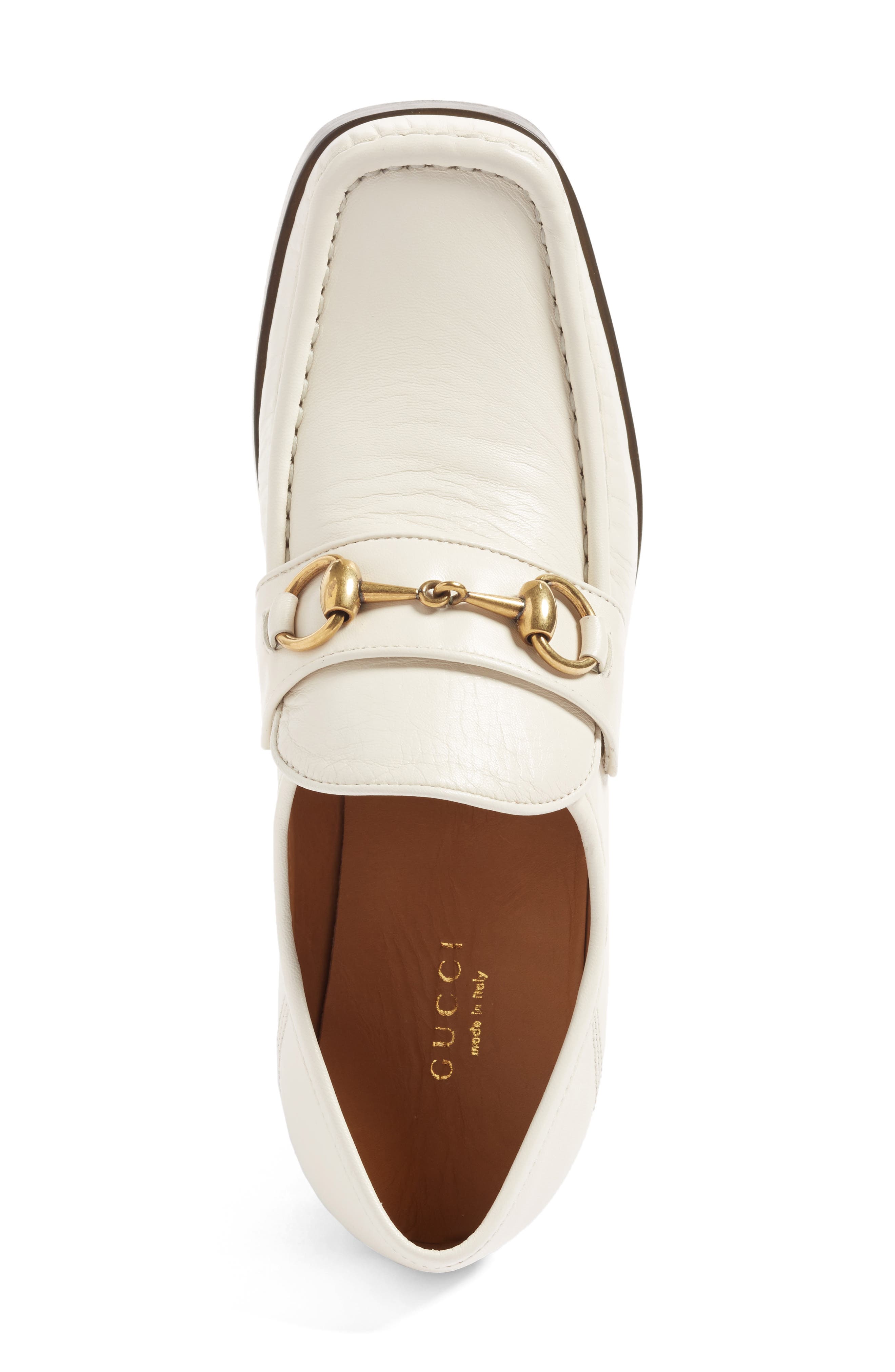 Vegas Loafer, Alternate, color, WHITE LEATHER