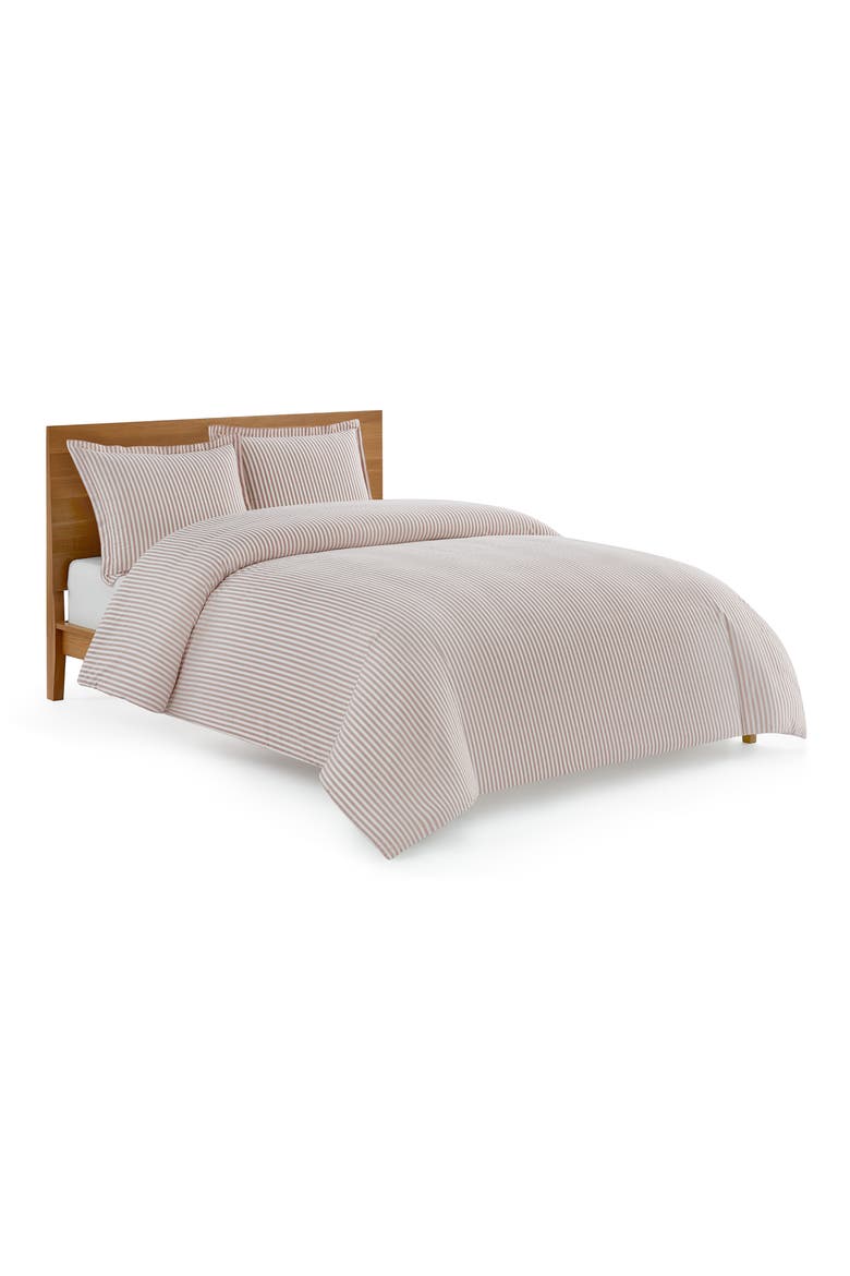 Anders Comforter & Pillow Shams Set, Alternate, color, SANDALWOOD/ MISTY WISTERIA