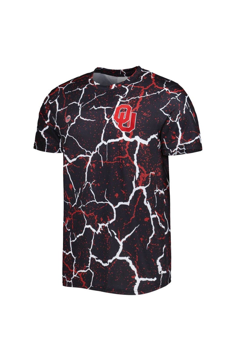 DYME LYFE Men's Dyme Lyfe Black Oklahoma Sooners Storm T-Shirt, Alternate, color, Black