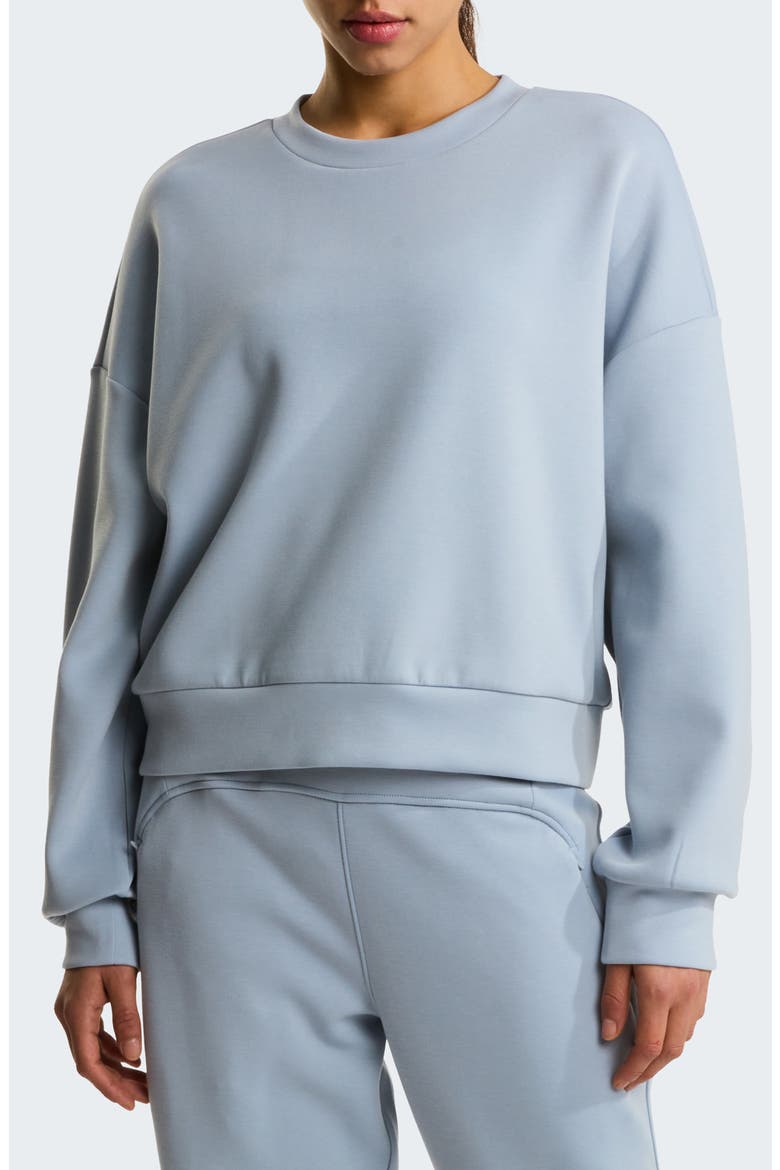 Jaida Crew Sweatshirt, Main, color, FROST GREY