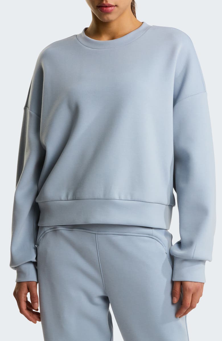 The North Face Jaida Crew Sweatshirt, Main, color, Frost Grey