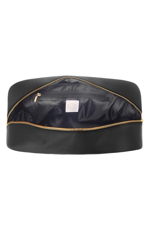 Bloc Bags Xl Lipstick Patch Cosmetic Bag With Insert In Black