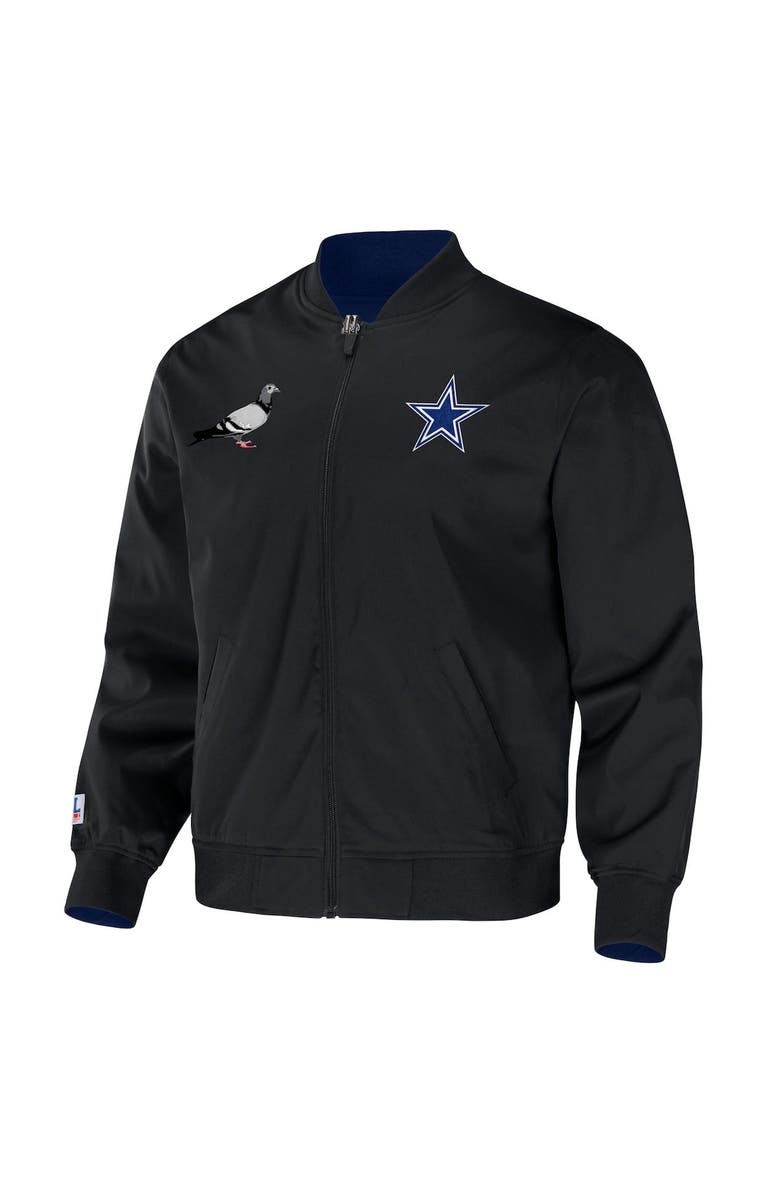 STAPLE Men's NFL x Staple Navy Dallas Cowboys Reversible Core Jacket, Alternate, color,