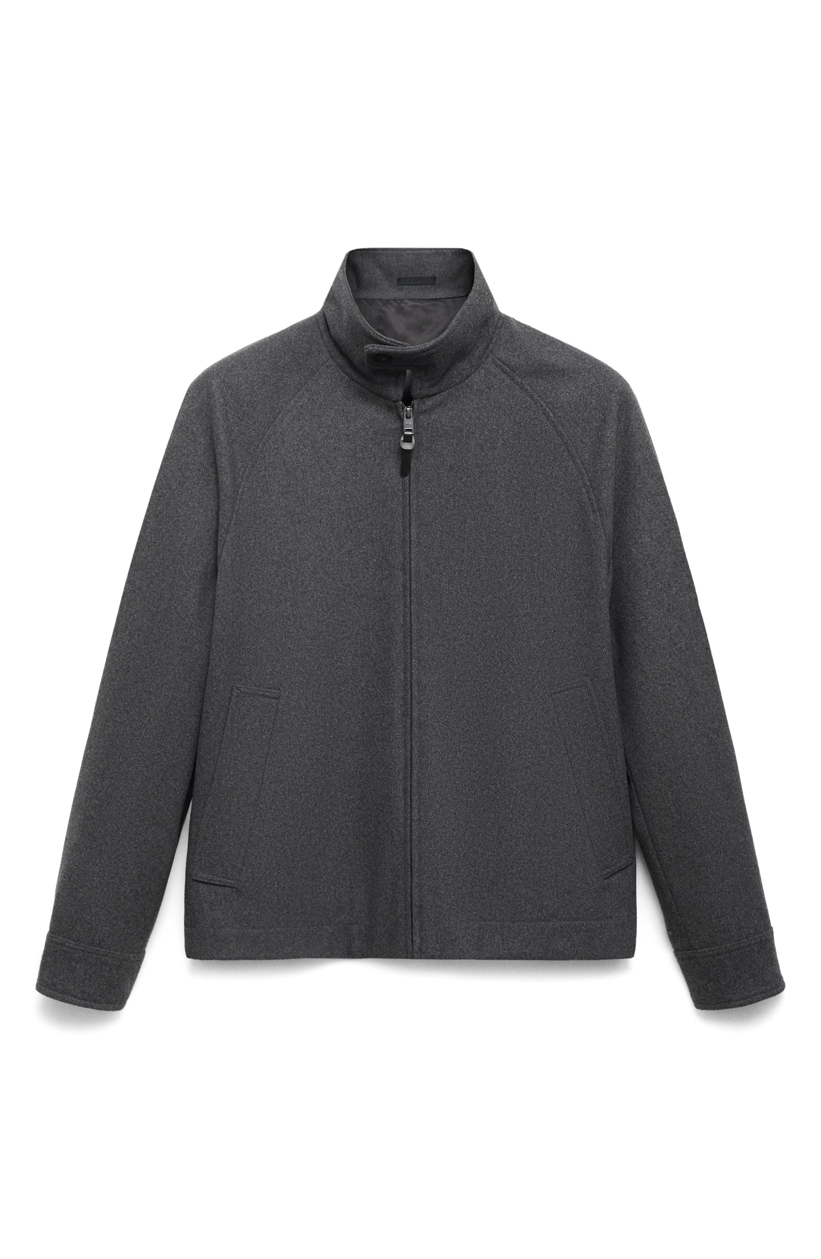 Wool Blend Melton Jacket - image 2