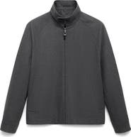 MANGO Wool Blend Melton Jacket