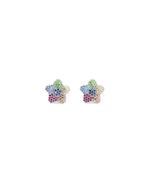 Fry Powers Flower Powers Stud Earrings In Multi