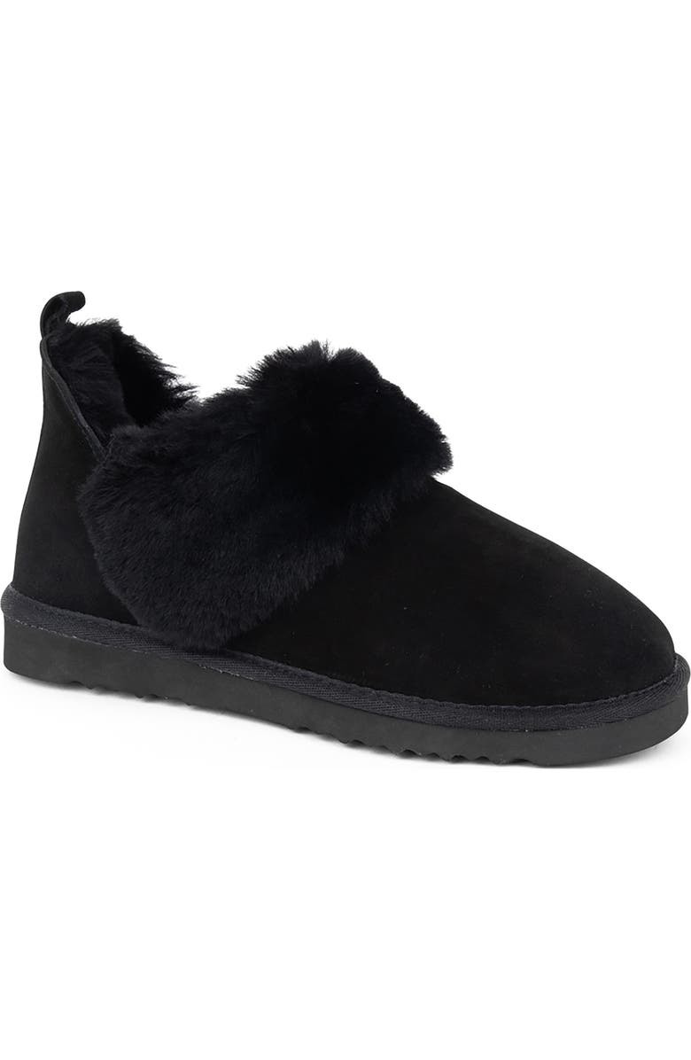 patricia green Carlota Genuine Shearling Bootie, Main, color,