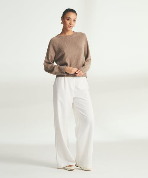 Naadam Signature Cashmere Raglan Crewneck Sweater