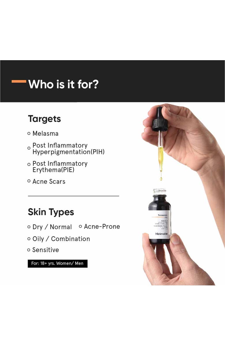 Minimalist Tranexamic 03% Face Serum, Alternate, color,