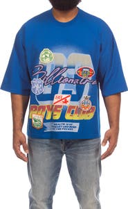 Billionaire Boys Club Clubs Patch Appliqué Cotton Graphic T-Shirt