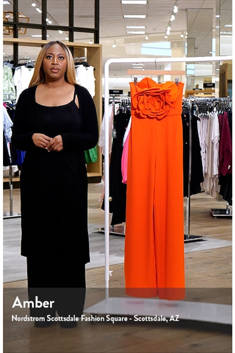 Amapola Rosette Convertible Strap Jumpsuit video