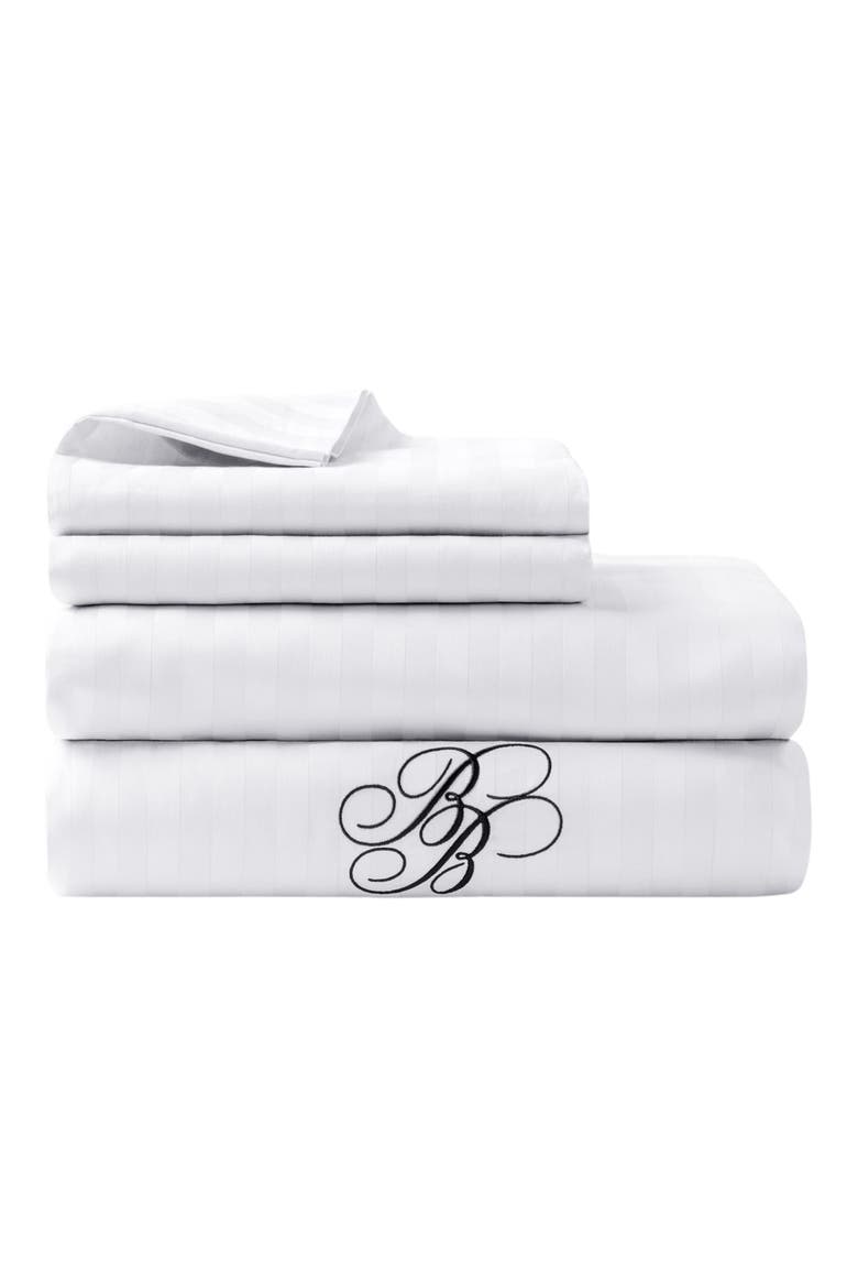 Set of 4 Sateen Sheets, Main, color, WHITE