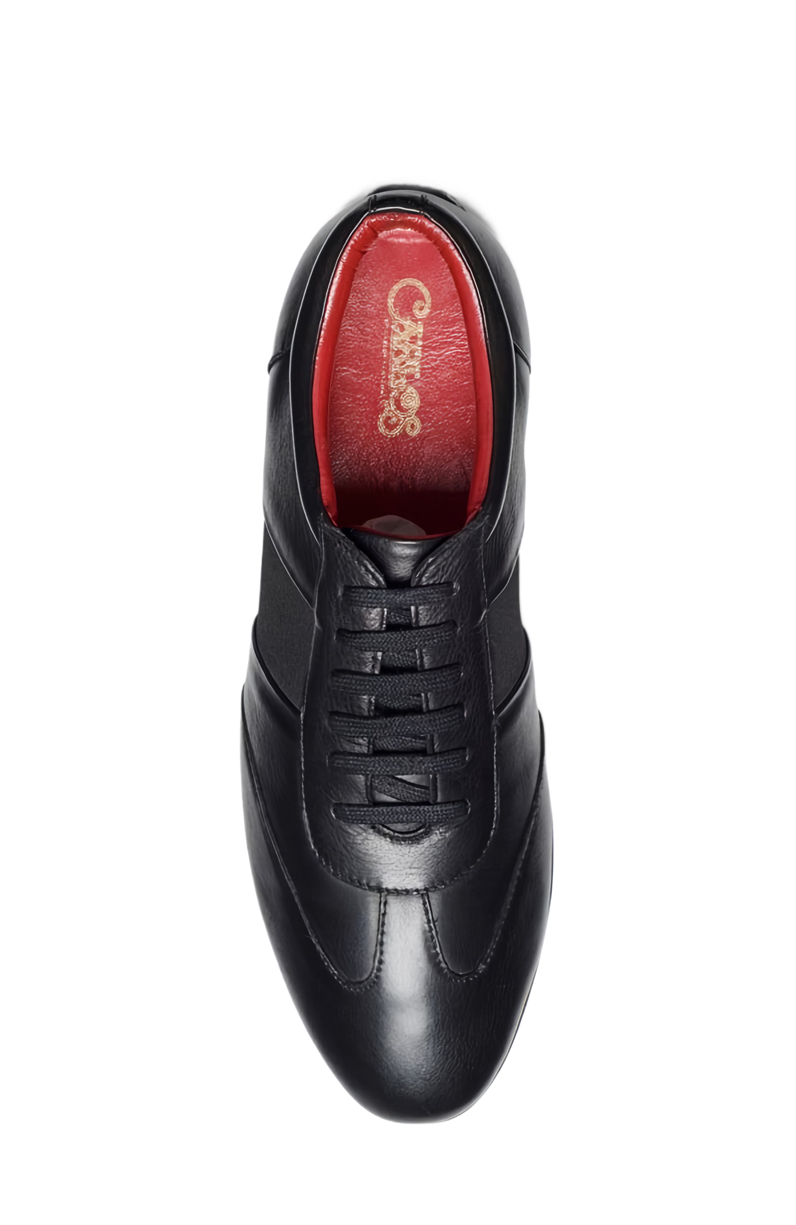 CARLOS SANTANA Fleetwood Low-top Sneaker, Alternate, color, Black